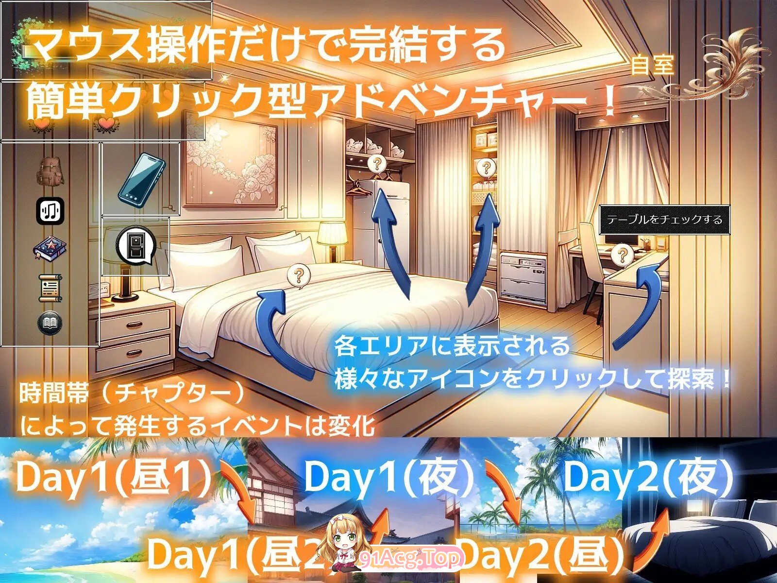 [SLG/AI汉化] ひと夏の思い出 ～僕を誘惑する褐色の悪女たち～ v24.11.24 AI汉化版 [527M]