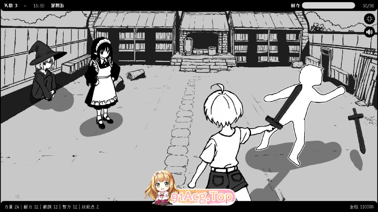 [SLG]  [迅雷云/FM]异界撩妹大冒险/Flirting With Girls in Fantasy World/官中+无码+动态 pc [305m]