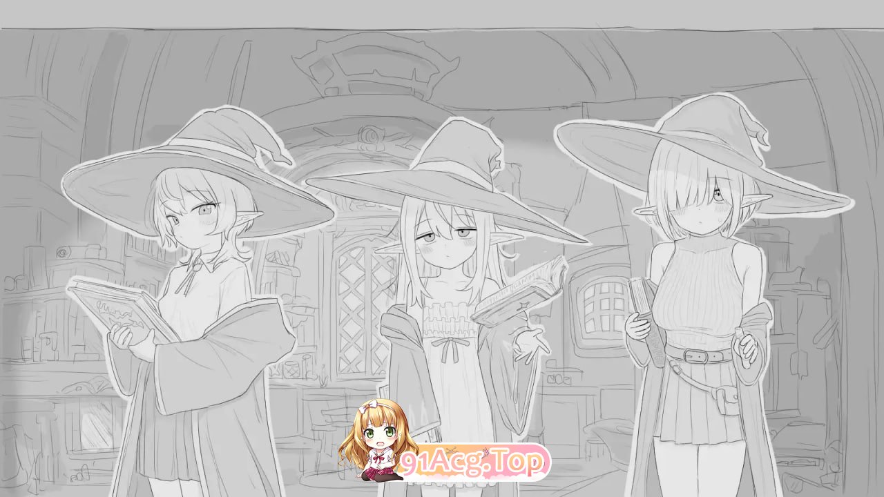 [SLG]  [迅雷云/FM]与隐居魔女的30天/隠居魔女との30日間/生肉 pc [967m]