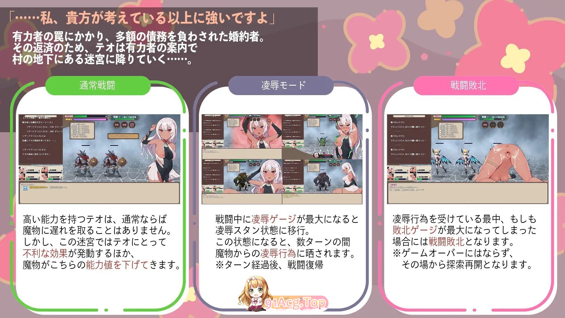 图片[3]-[日式/RPG/新汉化] 結婚を控えたA級冒険者テオが権力者のオンナになるまで 内嵌AI汉化版 [1.50G]-鬼鬼小黄油