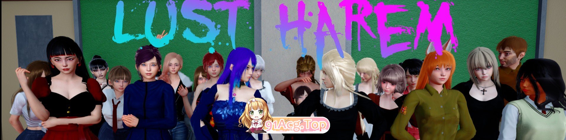 [亚洲风SLG/汉化/动态]欲望后宫V0.57.0E AI汉化版[PC+安卓][FM/8.6G/百度]-鬼鬼小黄油