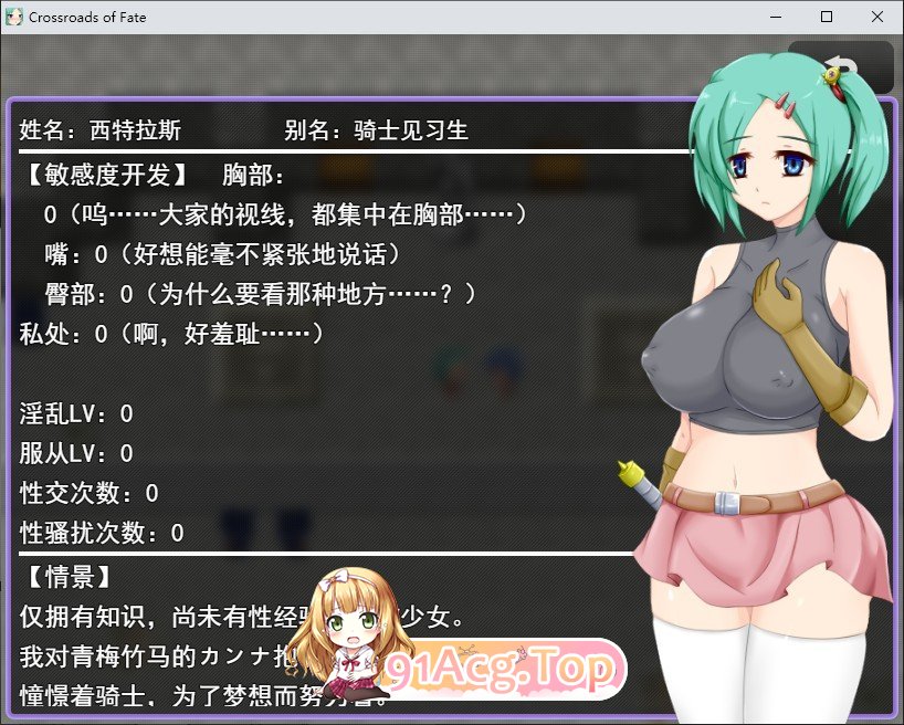 [RPG/汉化]Crossroads of Fate 挂载AI汉化版+存档[新汉化][FM/1.1G/百度]-鬼鬼小黄油