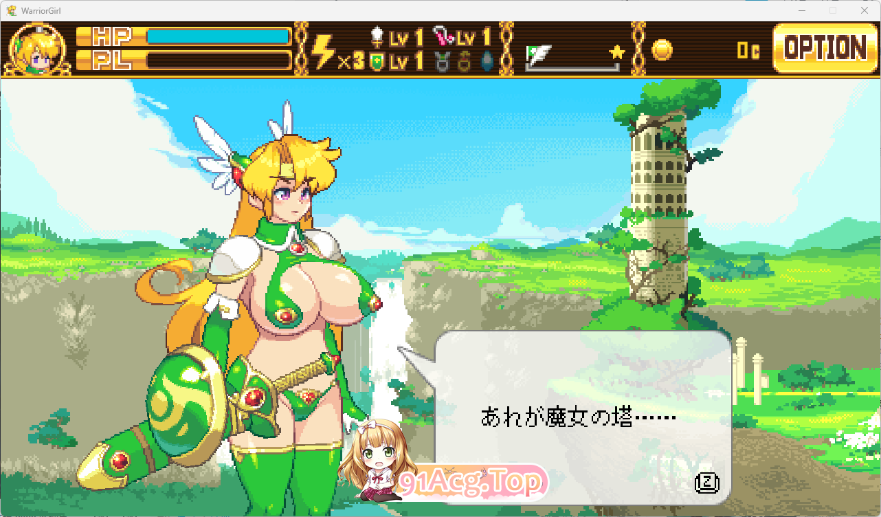 [像素ACT/动态] 女战士 正式版 [FM/840M/百度]-鬼鬼小黄油