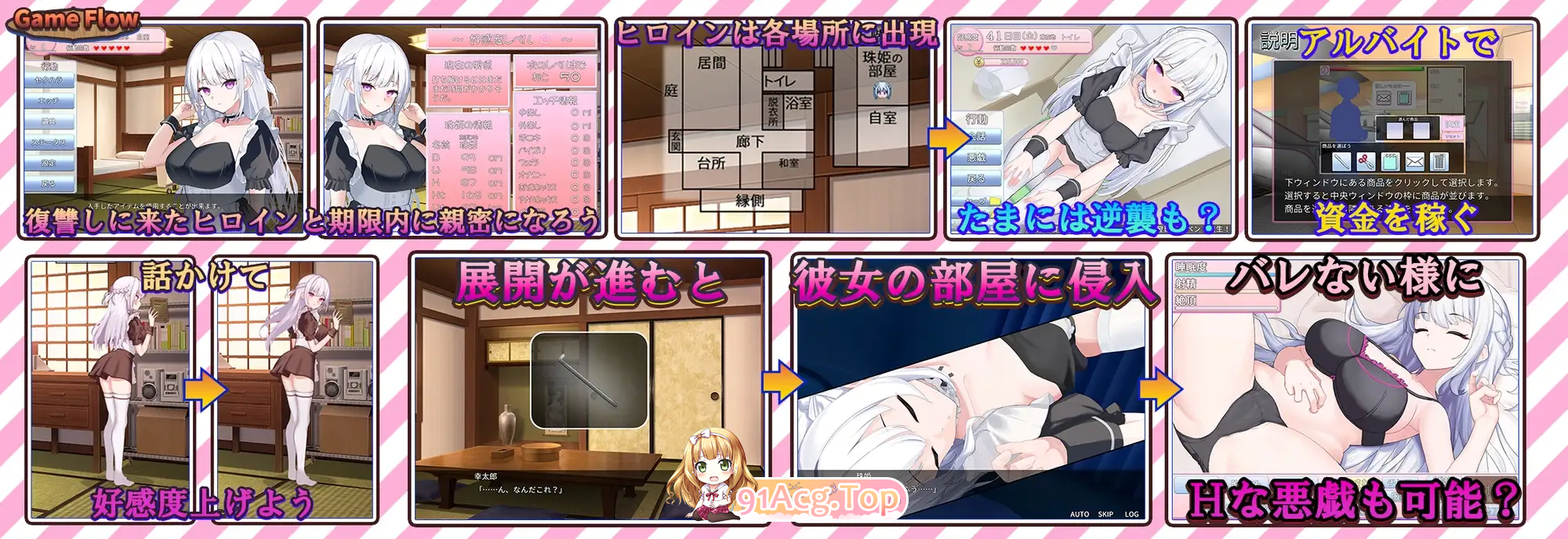 [SLG/汉化/动态/CV] 主人，请允许我从现在开始进行复仇。挂载AI汉化版 [新汉化] [FM/1.3G/百度]