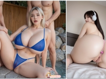 [真人] AI图集3本 tag 大体型模特少女情趣内衣[376P/758M/FM]