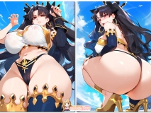 [Lucyla] 伊什塔尔 tag 爆乳大屁股可爱少女情趣内衣足交后入中出爆浆[264P/344M/FM]