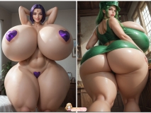 [ThicknessLord] AI作者5本 tag 超乳巨大屁股futa母乳喷射3D情趣内衣大量射精[549P/1.11G/FM]