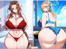 [Juuicy_AI] AI作者10本 tag 超乳巨大屁股美少女情趣内衣女上位乳交后入中出爆浆[230P/512M/FM]